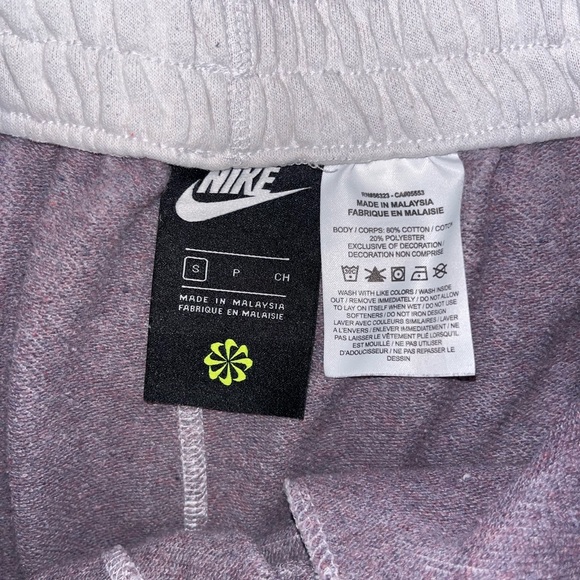 Faded Purple Nike Sweatshorts - Picture 2 of 4